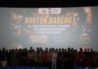 Nobar Film Tanah Runtuh, Polres Situbondo Ajak Elemen Masyarakat Perkuat Persatuan Jaga Kamtibmas