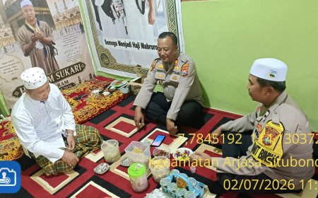 Kapolsek Arjasa Laksanakan Silaturahmi dan DDS Bersama Tokoh Agama untuk Perkuat Harkamtibmas