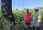 Sambang Persawahan, Polsek Arjasa Sosialisasikan Program Asta Cita Presiden