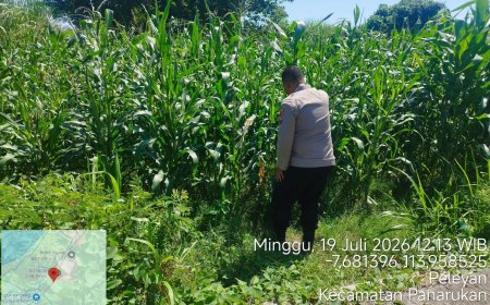 Polsek Panarukan Sambangi Petani Desa Duwet, Dukung Asta Cita Presiden Melalui Penanaman Jagung