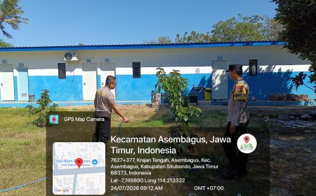 Polsek Asembagus Wujudkan Asta Cita Presiden melalui Penghijauan dan Perawatan Lahan Alpukat untuk Ketahanan Pangan