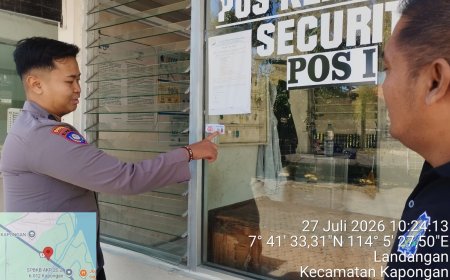 Pelaksanaan Giat Patroli Dalam Rangka Harkamtibmas Di Pt.pnmp Landangan Antisipasi Terjadi Tindak Pidana 3c Di Sekitar Wilayah Kecamatan Kapongan, Kabupaten Situbondo